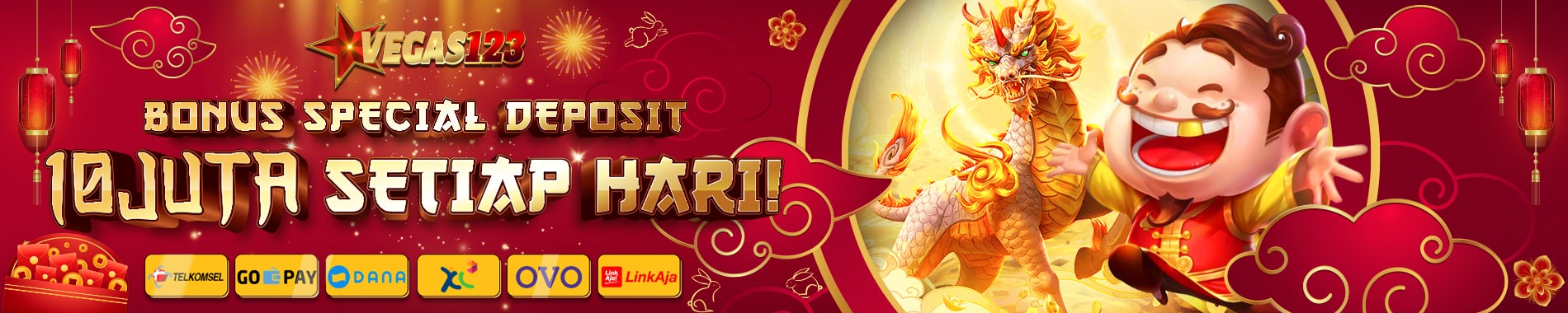 VEGAS123 BONUS DEPOSIT 10JUTA SETIAP HARI